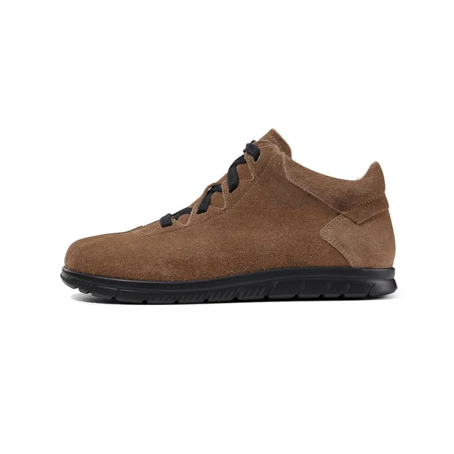 b-r-lina-damen-schn-rschuhe-stiefelette-blau-braun image 1