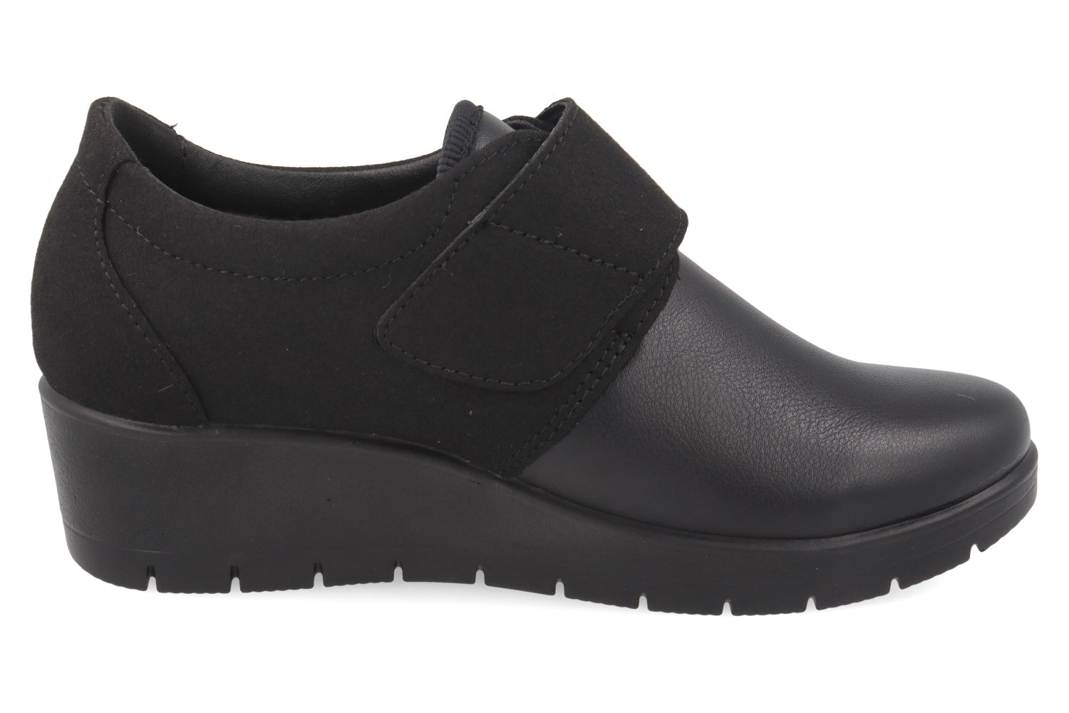 fly-flot-damen-schuh-aus-elastischer-microfaser-mit-klett-und-4-8-cm-sohle image 4