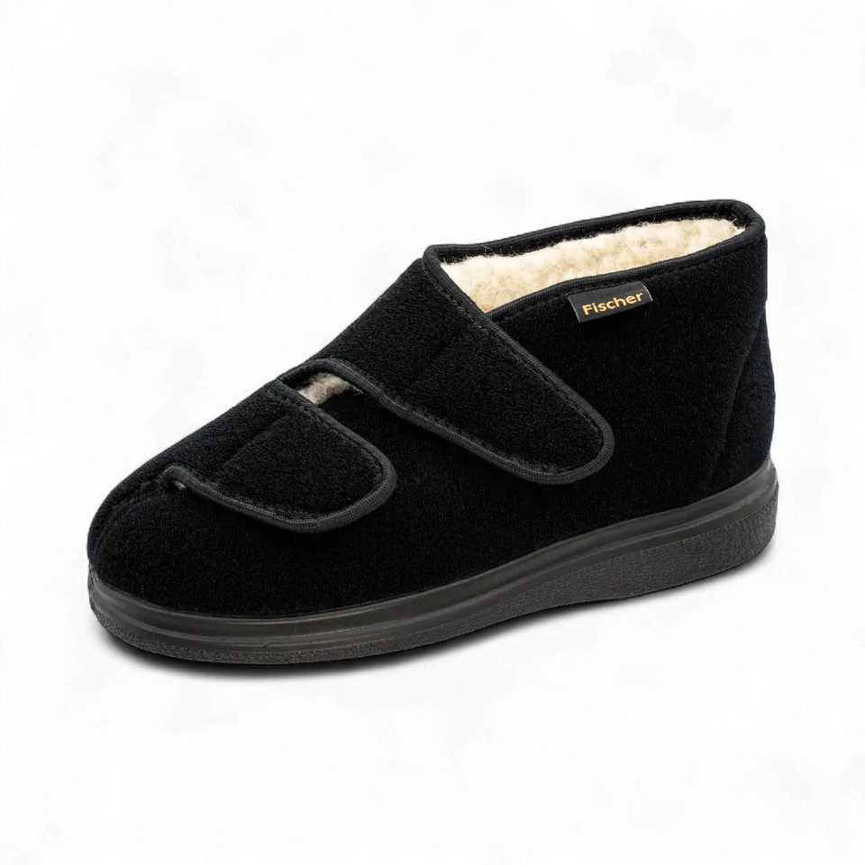 fischer-markenschuh-klett-hausstiefel-ortho-13987-unisex image 1