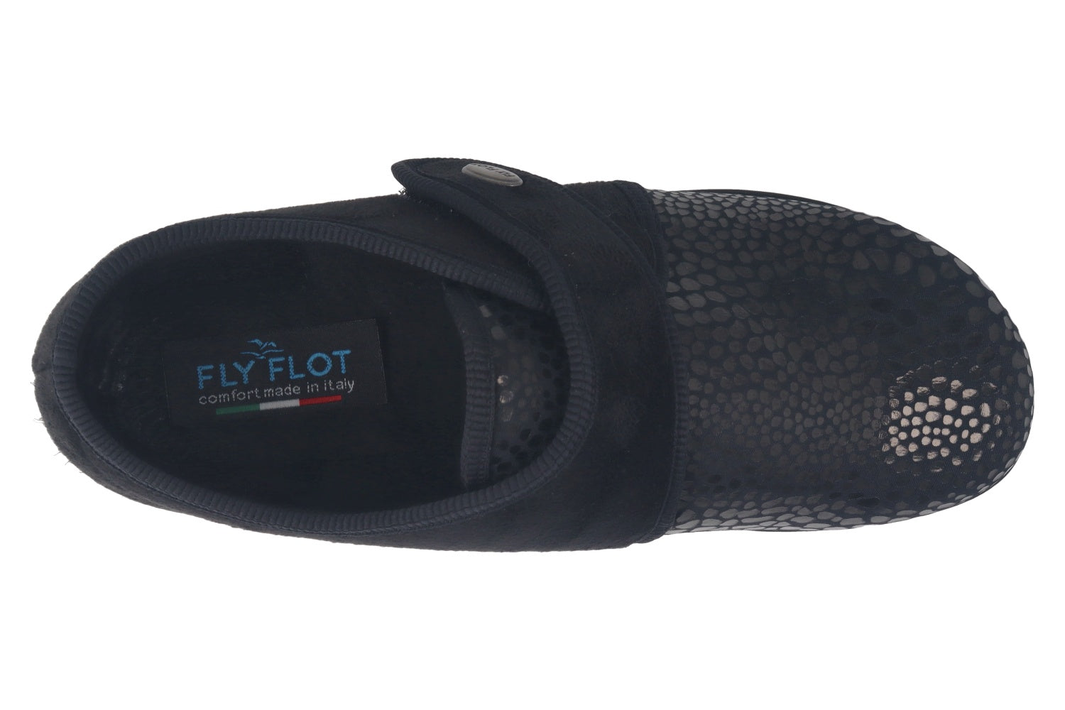 fly-flot-damen-pantoffel-aus-elastischer-mikrofaser-mit-klett image 6