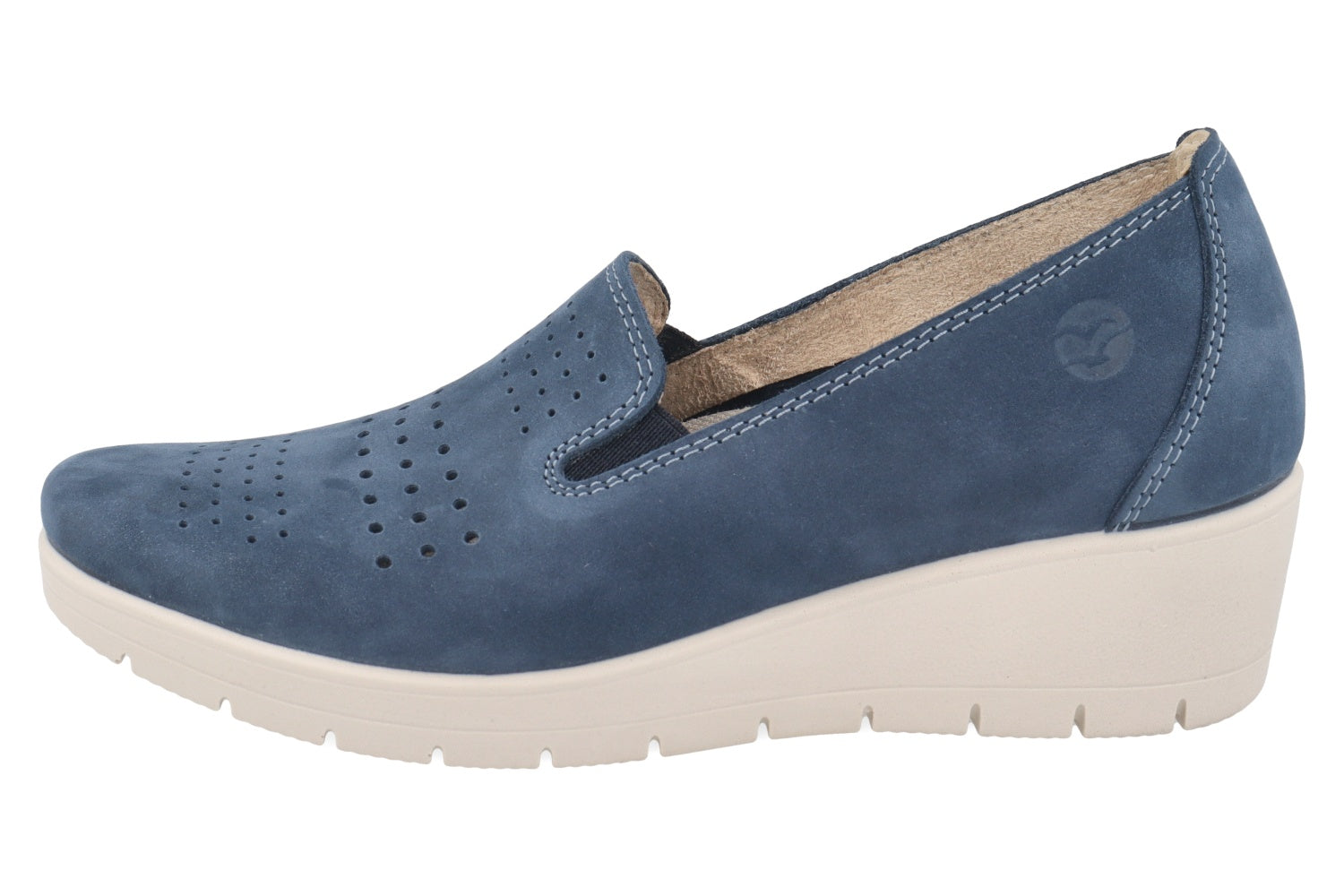 fly-flot-damen-schn-rschuh-aus-leder-memory-fu-bett-4-8-cm-sohle image 3