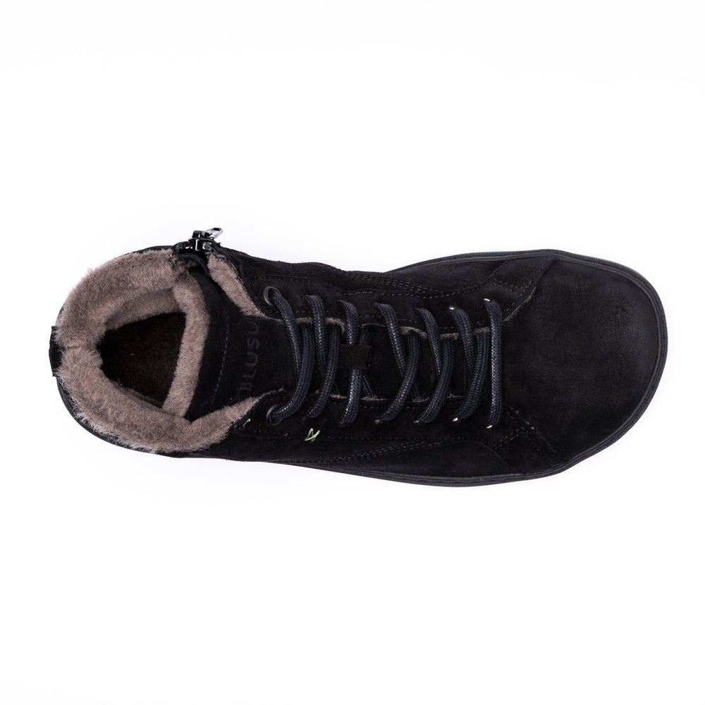 blusun-blsn-030m-barfu-schuh-herren-black-veloursleder-wolle image 2