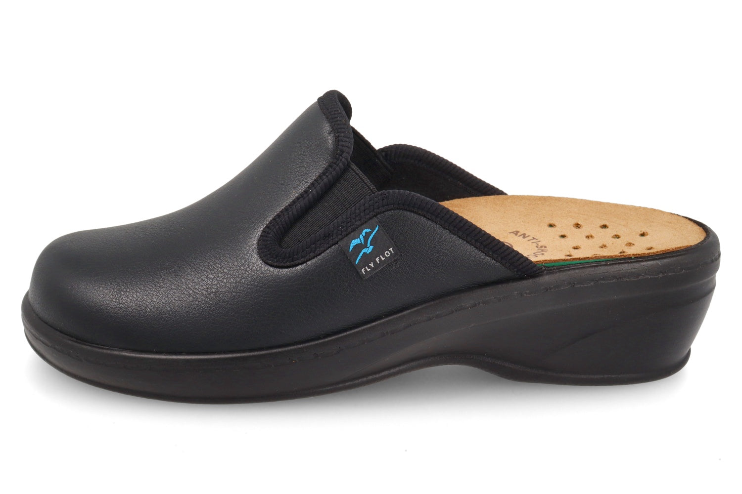 fly-flot-damen-ciabatta-pantolette-aus-stretch-microfaser-mit-leder-fu-bett image 3