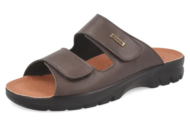 fly-flot-herren-pantolette-evopell-leder-mit-klett image 1