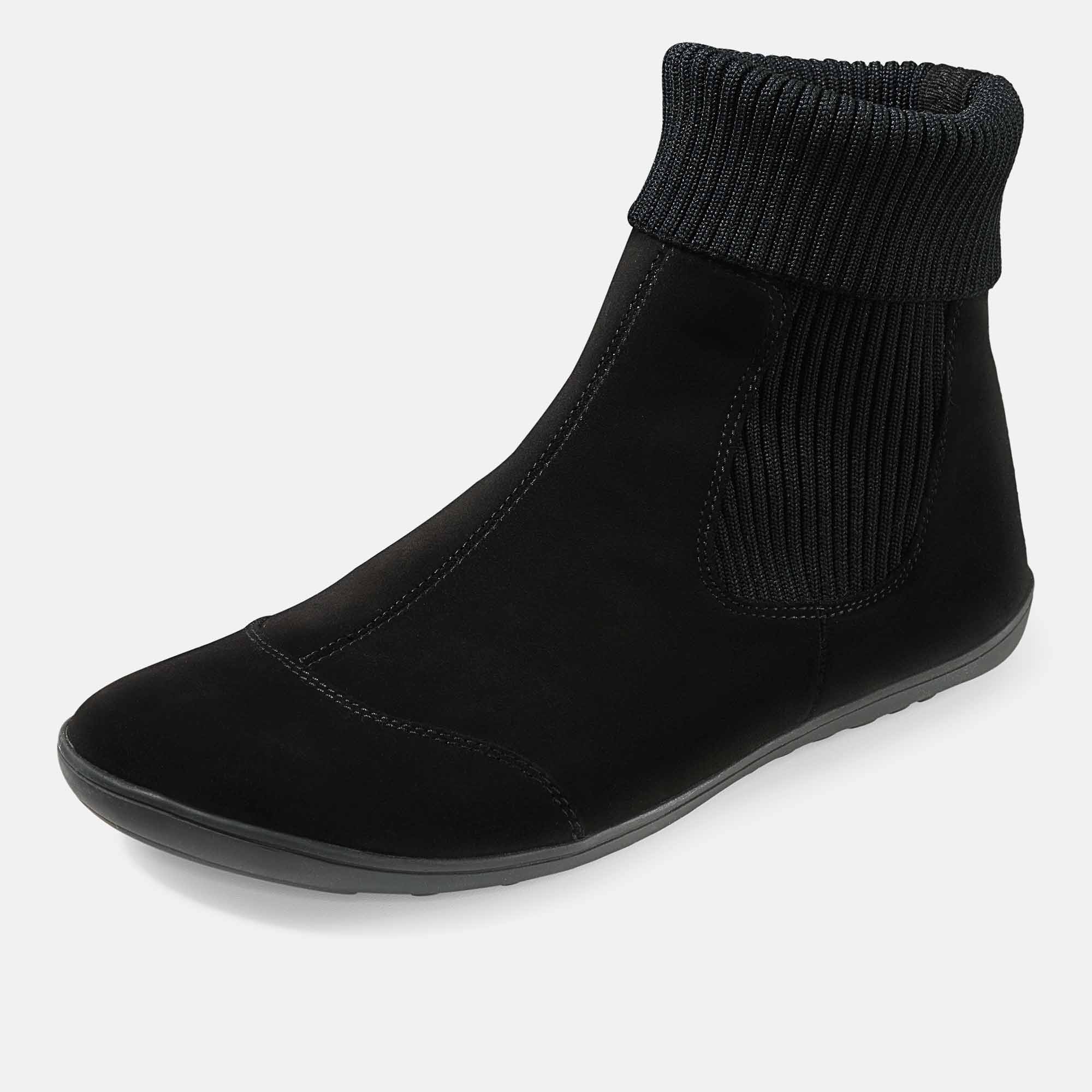 b-r-jody-damen-slipper-veloursleder-strick-filzfutter image 7