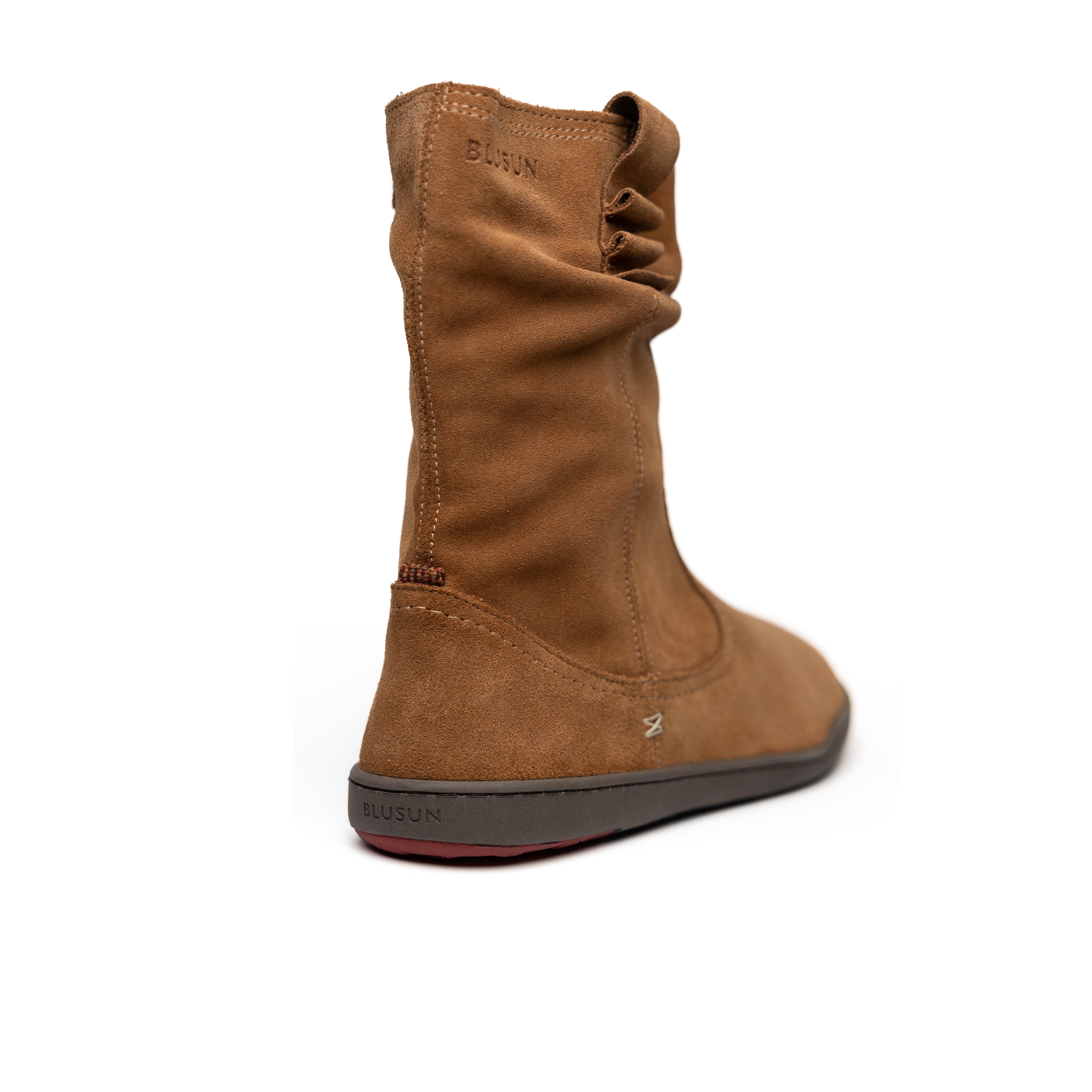 blusun-blsn-400w-damen-barfu-schaftstiefel-camel-veloursleder image 7