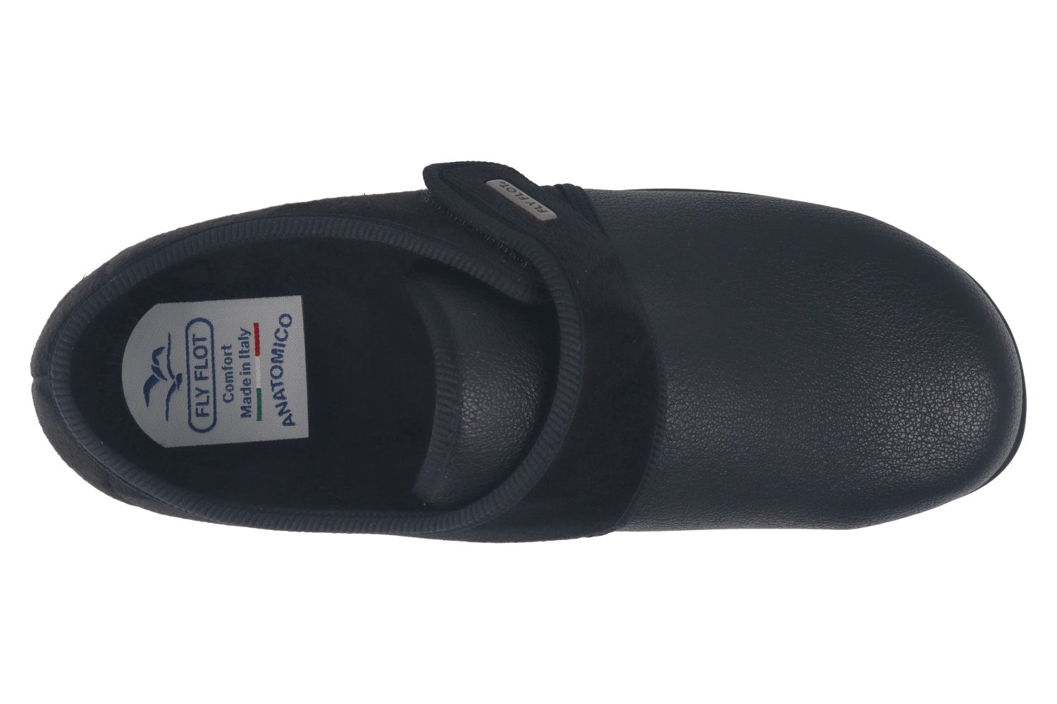 fly-flot-herren-hausschuh-aus-elastischer-microfaser-mit-klett image 2