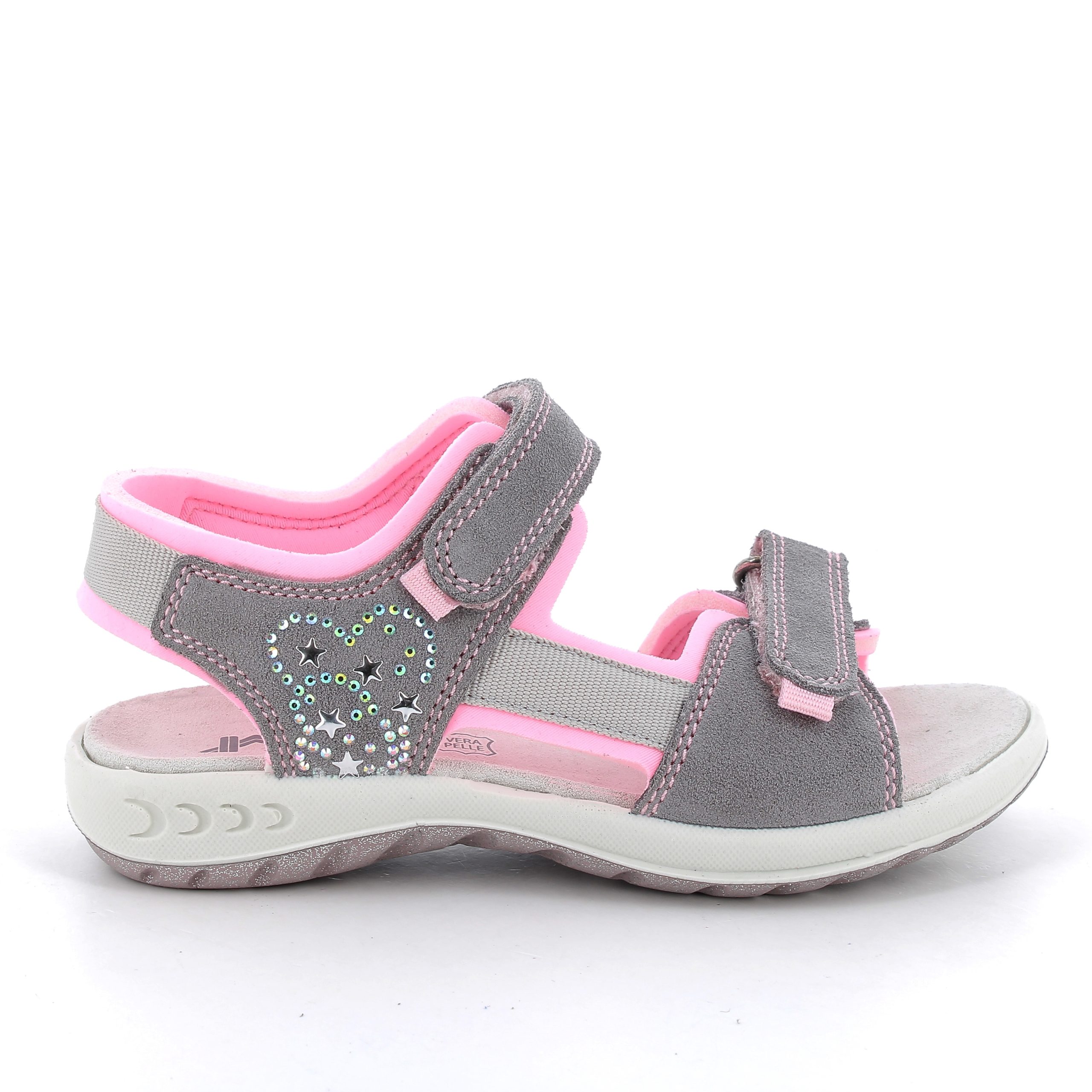 imac-m-dchen-sportsandale-maulbeer-lila-doppel-klett-sterne image 3