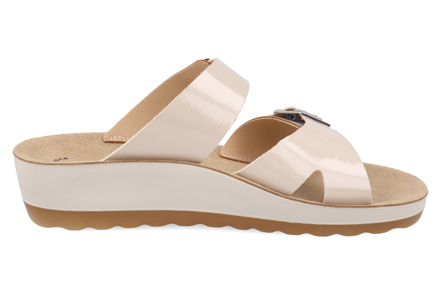 fly-flot-damen-pantolette-aus-microfaser-mit-schnalle-und-lederfu-bett image 4