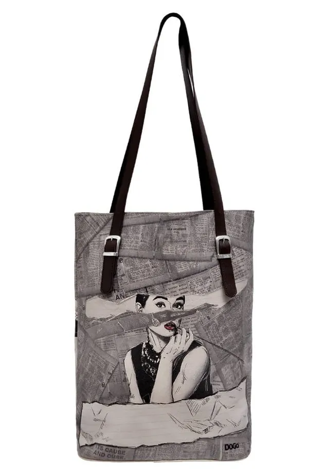 dogo-tall-bag-go-back-to-being-yourself-vegane-damen-umh-ngetasche image 1