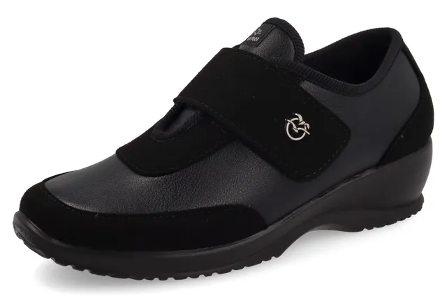 fly-flot-damen-halbschuh-aus-elastischer-microfaser-mit-klett image 1