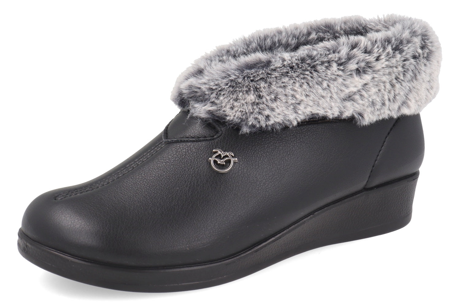 fly-flot-damen-hausschuh-aus-elastischer-microfaser-stretch image 1