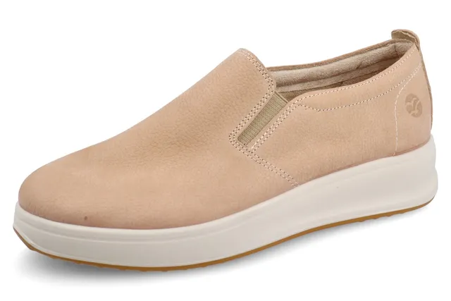 fly-flot-damen-halbschuh-aus-leder-mit-memory-korkfu-bett image 1