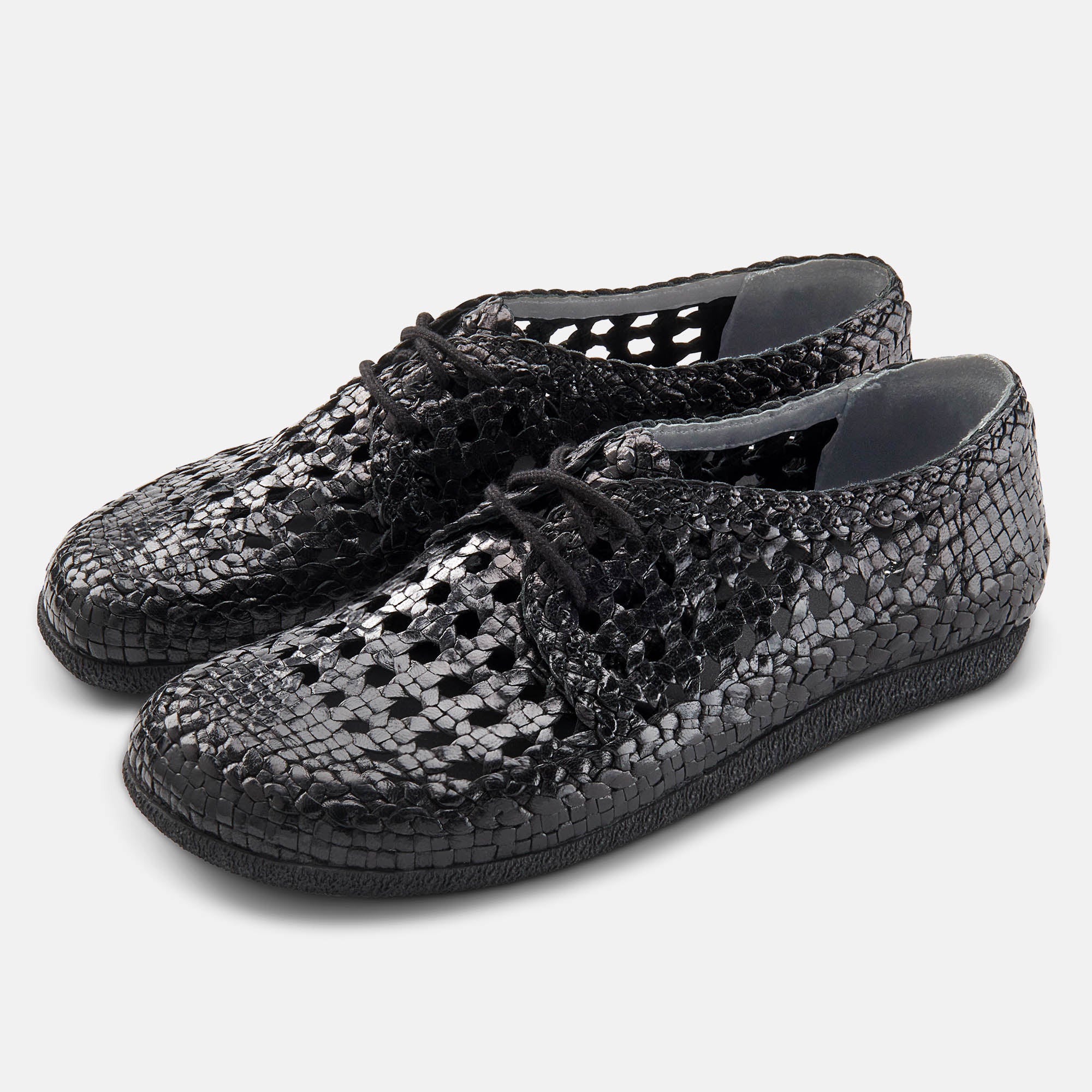 b-r-berit-handgeflochtener-damen-halbschuh-aus-chevrauleder-barfu image 2