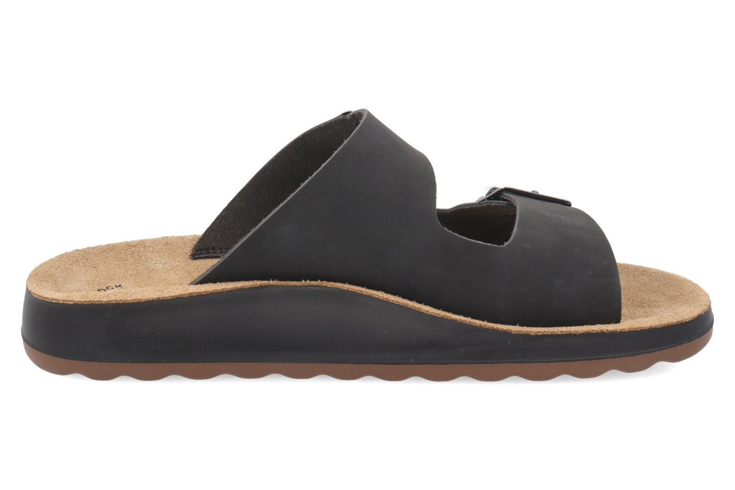 fly-flot-herren-pantolette-aus-eco-leder-mit-schnalle-und-leder-fu-bett image 4