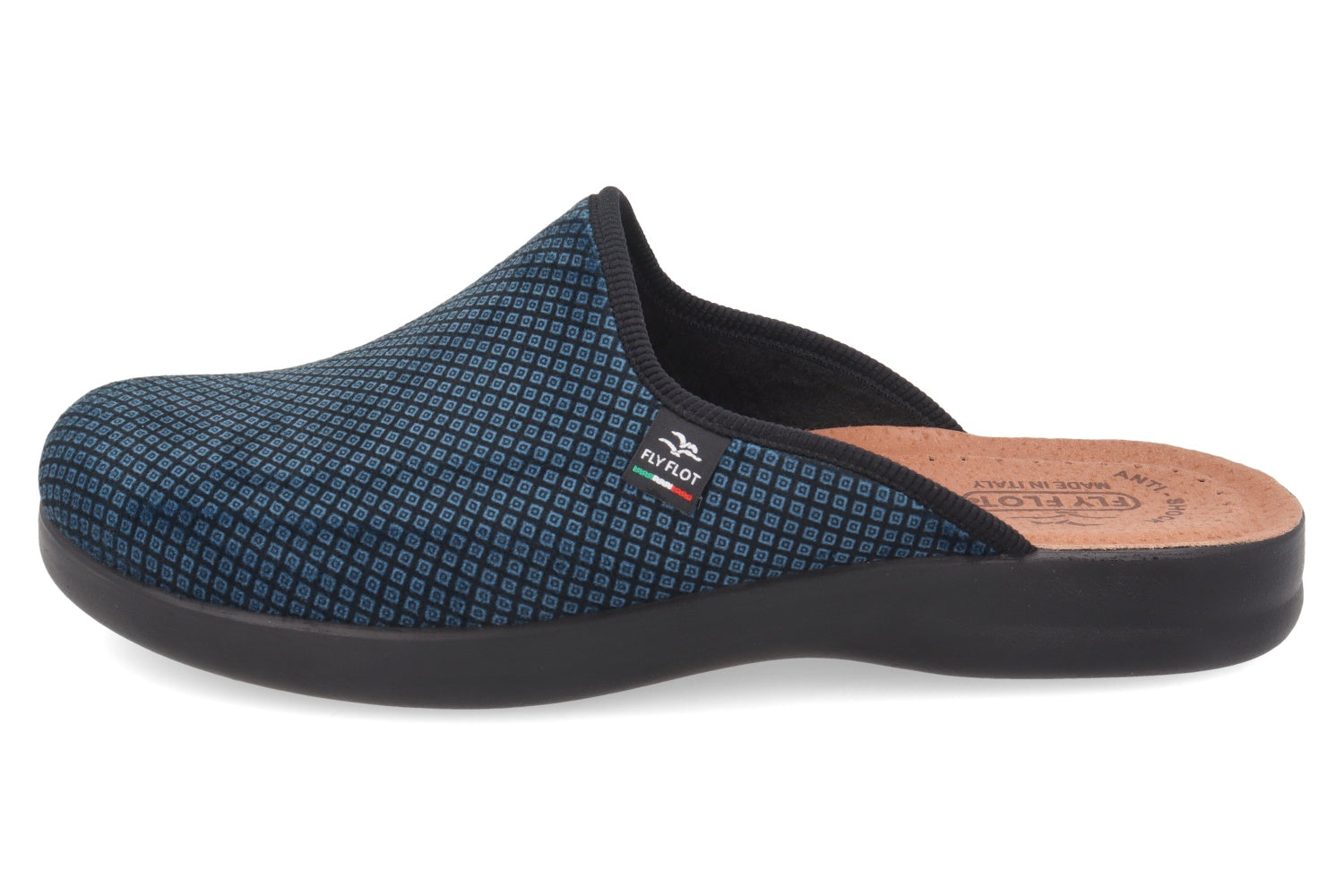 fly-flot-herren-ciabatta-pantolette-aus-weicher-microfaser-mit-leder-fu-bett image 3