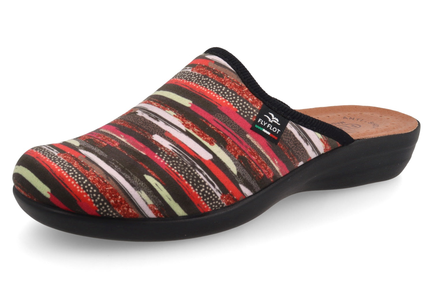 fly-flot-damen-pantolette-aus-weicher-microfaser-mit-3-5-cm-sohle image 1