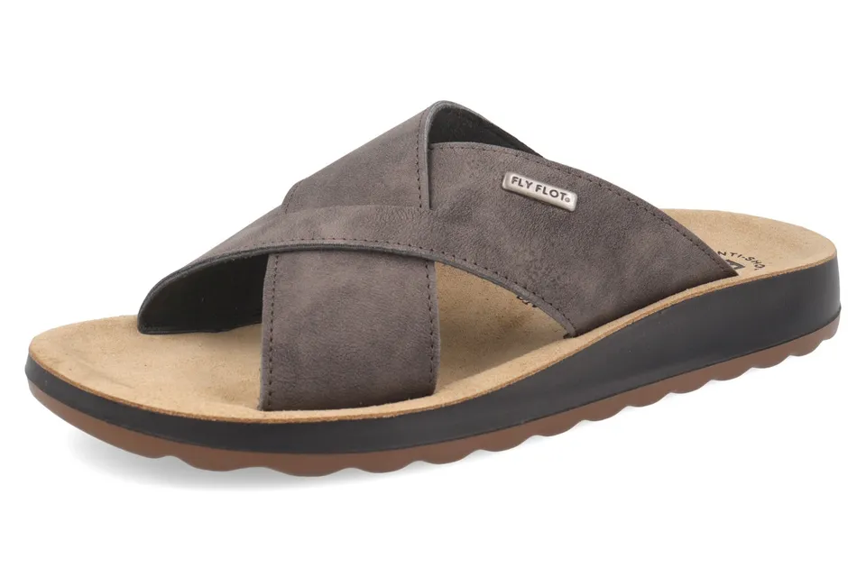 fly-flot-herren-pantolette-ecopelle-mit-leder-fu-bett image 1