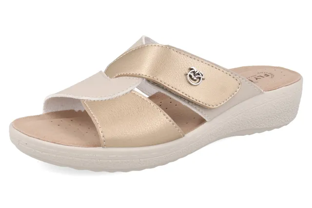 fly-flot-damen-pantolette-ecopelle-mit-klett-4cm-sohle image 1