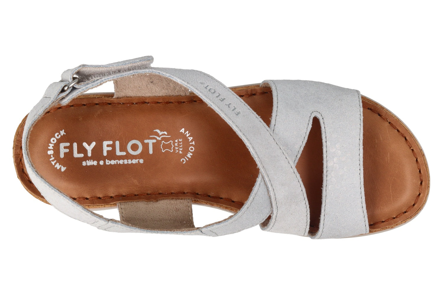 fly-flot-damen-leder-sandale-mit-klettverschluss image 6