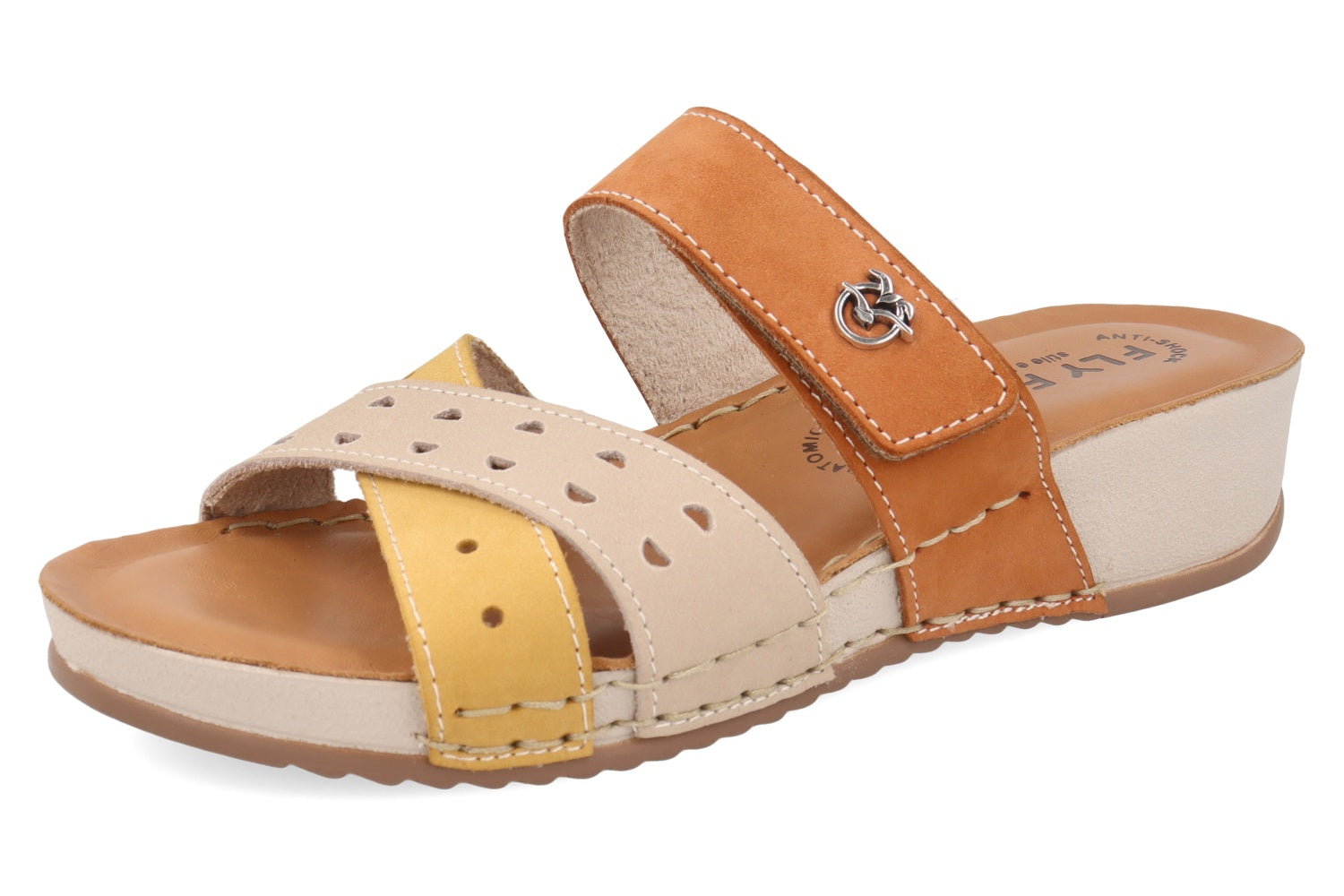 fly-flot-damen-pantolette-aus-leder-mit-klett image 5