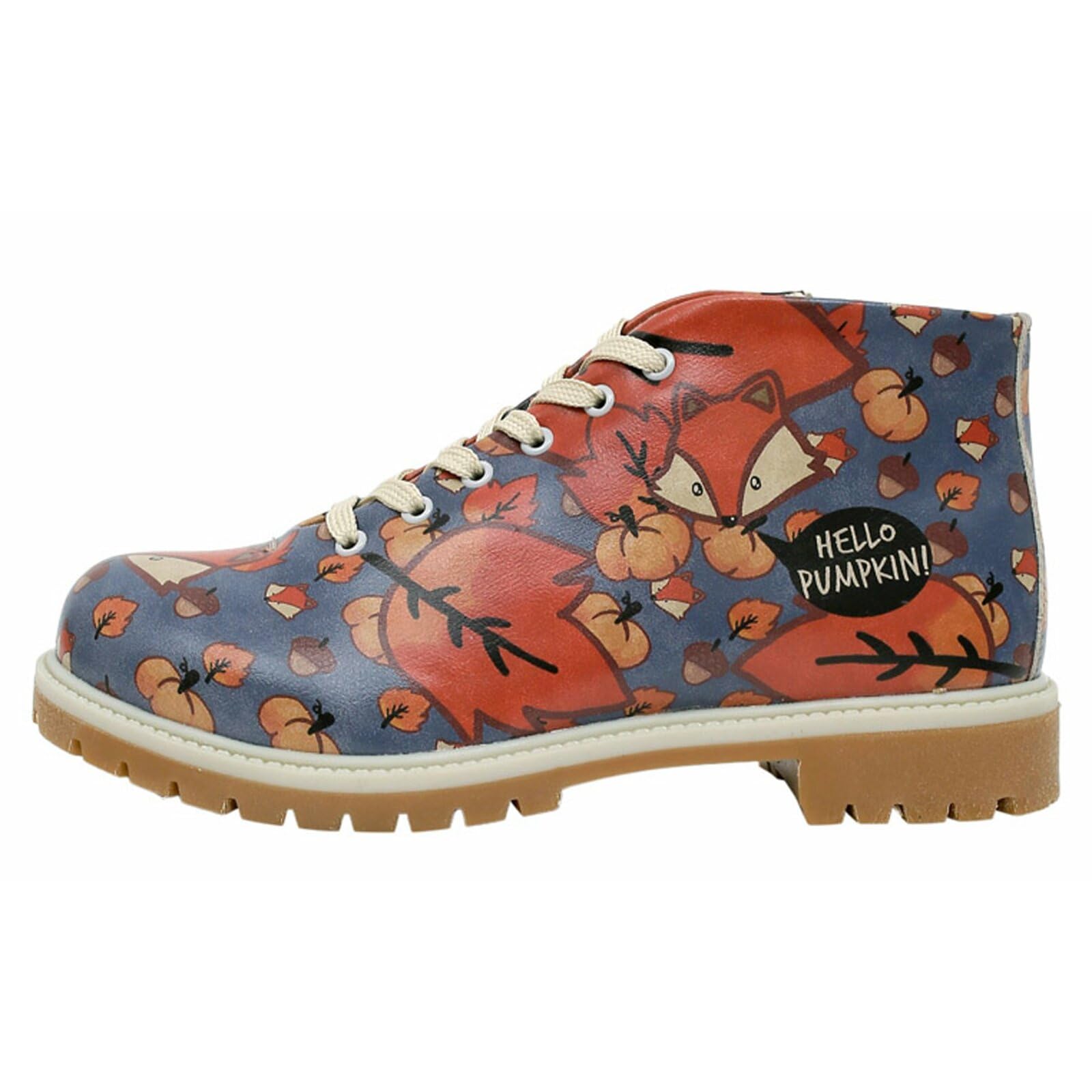 dogo-shortcut-boots-vegane-bunte-damen-stiefeletten-mit-rei-verschluss image 2