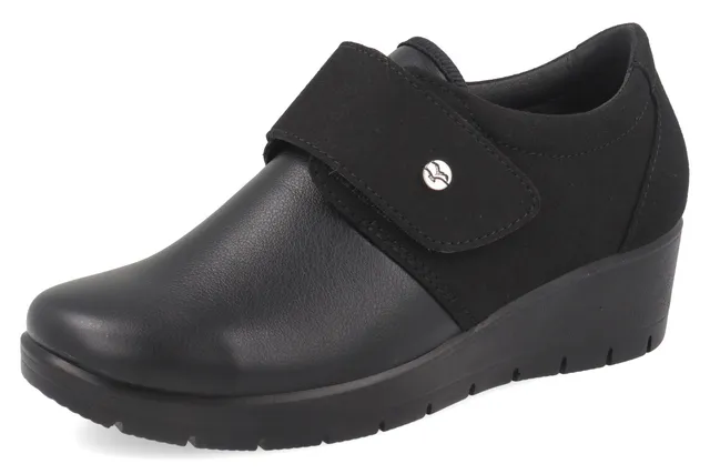 fly-flot-damen-schuh-aus-elastischer-microfaser-mit-klett-und-4-8-cm-sohle image 1