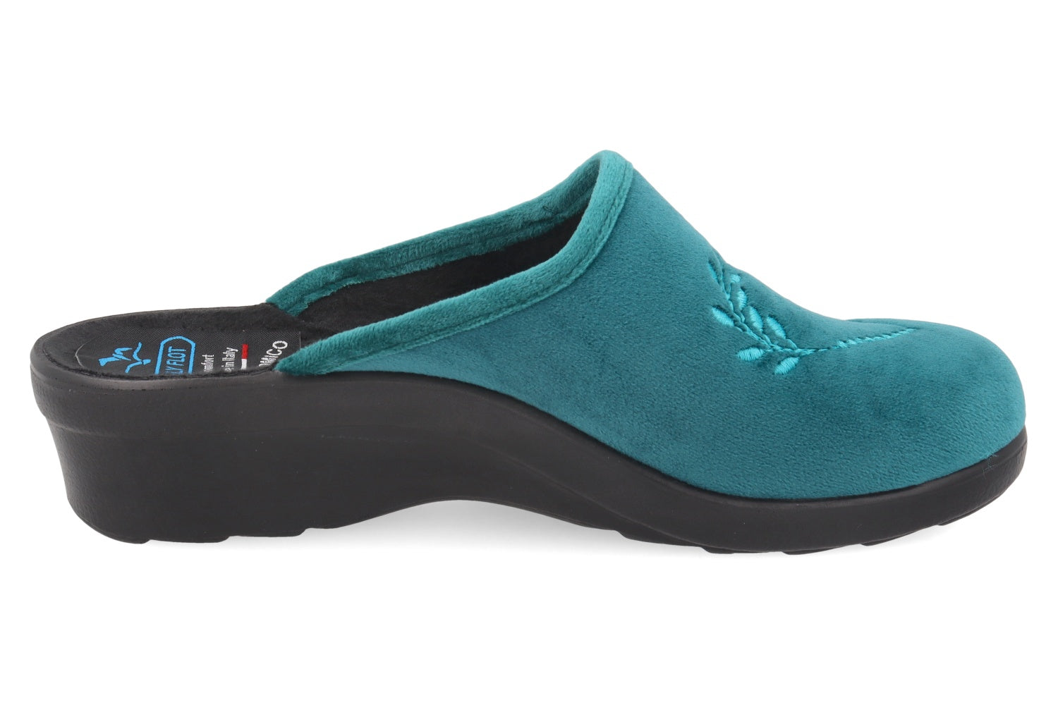 fly-flot-damen-hausschuh-aus-weicher-mikrofaser-4-cm-piumatec-sohle image 4