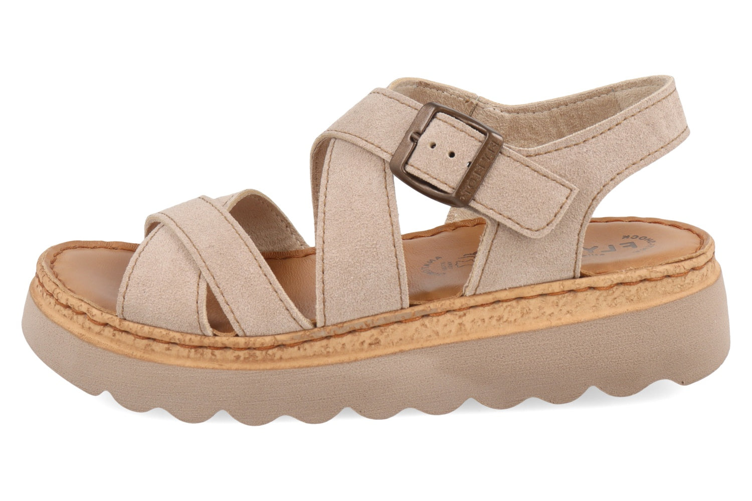 fly-flot-damen-sandale-ecoleder-mit-schnalle-4-cm image 3