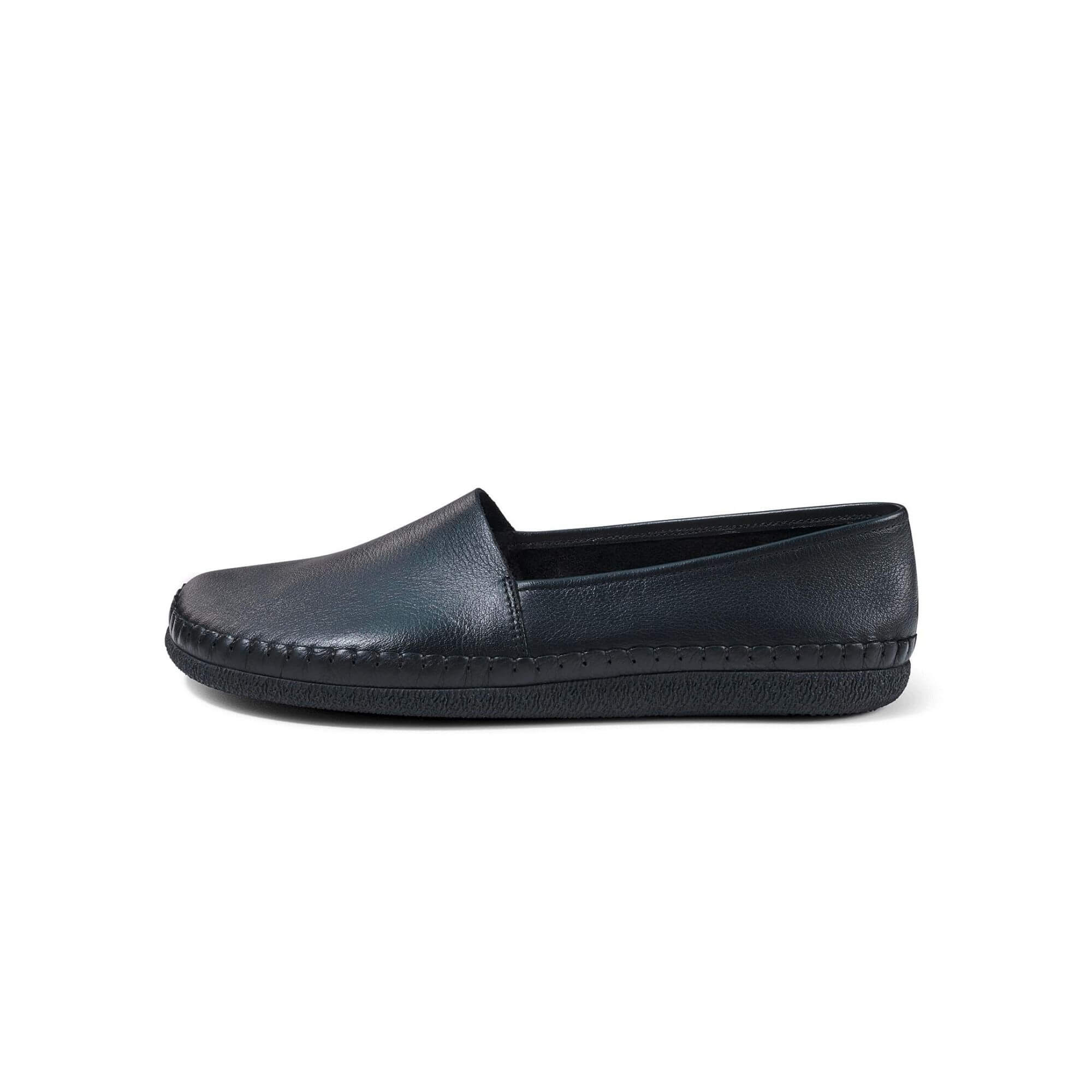 b-r-charlie-slipper-mokassin-blau-braun image 1
