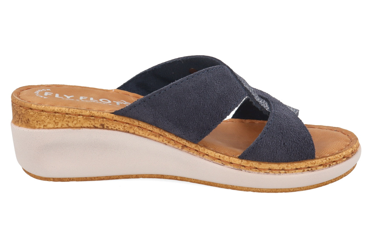 fly-flot-damen-pantolette-leder-mit-anti-shock-fu-bett-6-cm-sohle image 4