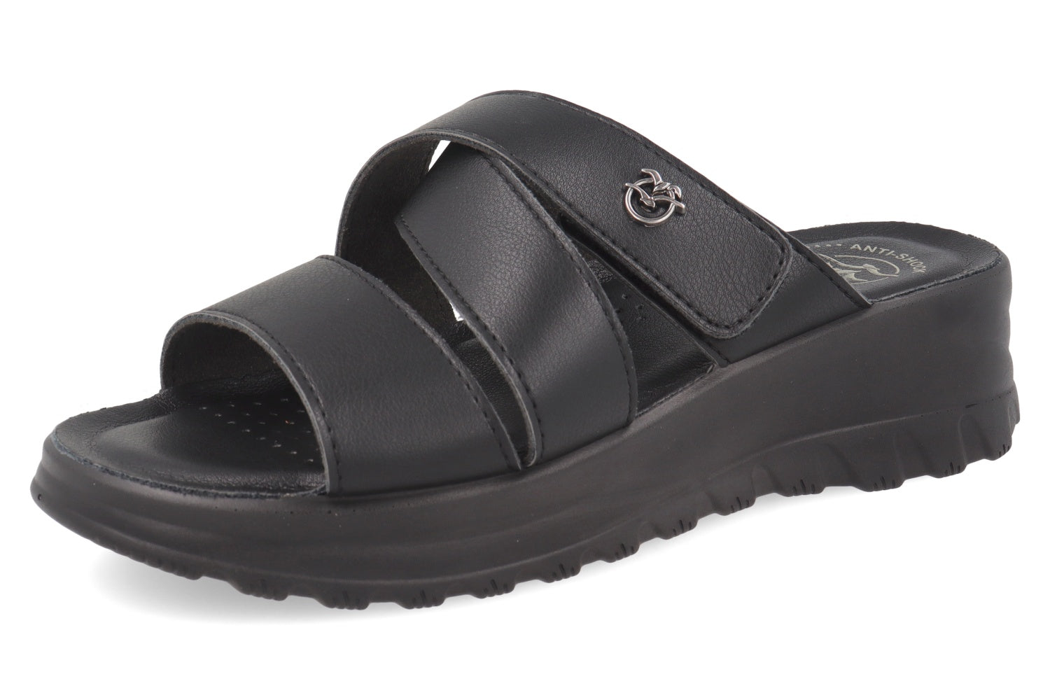 fly-flot-damen-pantolette-ecoleder-mit-klettverschluss-5-cm image 1
