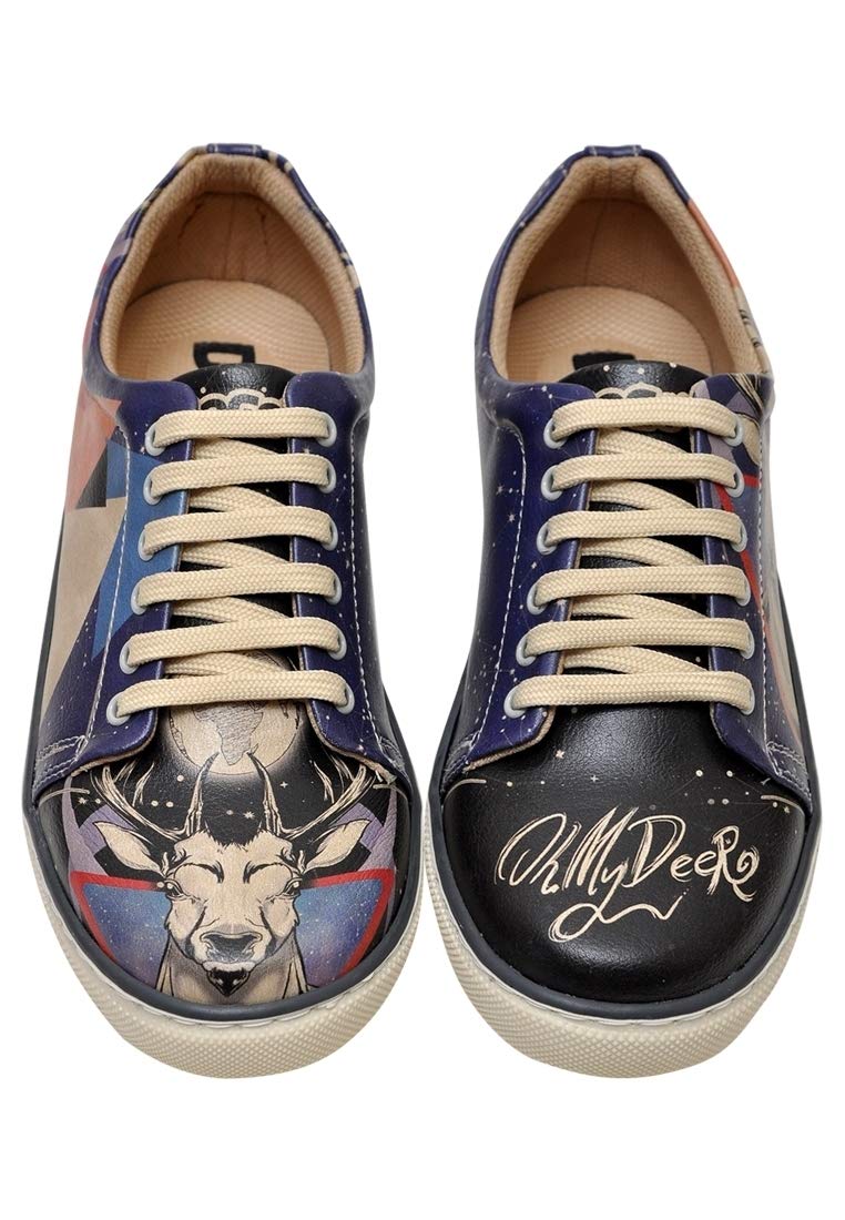 dogo-damen-sneakers-sneaker-veganer-leder-sneaker-mit-print image 7